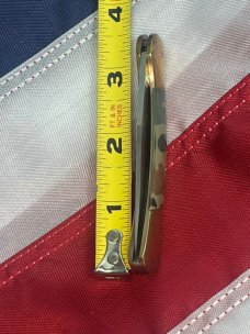 Vintage Parker Lock back Knife w/ Special Forces within a Flying Eagle Blade Etch -Nice one to carry