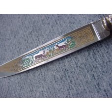 Vintage EXTREMELY RARE RARE (6)Stag Handle Exquisite Dessert/Pastry/Pie Forks & Knives Sets Vintage EXTREMELY RARE RARE (6)Stag Handle Exquisite Dessert/Pastry/Pie Forks & Knives Sets