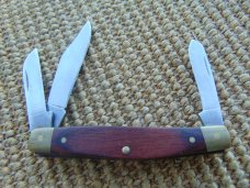 Vintage Craftsman USA 95234 Pocket Knife Wood Handle - 3 Blade - 3 5/16” Closed Vintage Craftsman USA 95234 Pocket Knife Wood Handle - 3 Blade - 3 5/16” Closed