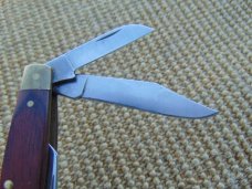 Vintage Craftsman USA 95234 Pocket Knife Wood Handle - 3 Blade - 3 5/16” Closed Vintage Craftsman USA 95234 Pocket Knife Wood Handle - 3 Blade - 3 5/16” Closed