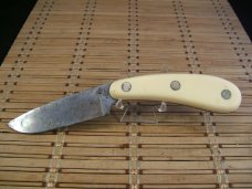 IMPERTAL 432 U.S.A. USED VINTAGE FRONTIER CARBON STEEL FIXED BLASE HUNTING & SKINNING KNIFE & SHEATH IMPERTAL 432 U.S.A. USED VINTAGE FRONTIER CARBON STEEL FIXED BLASE HUNTING & SKINNING KNIFE & SHEATH