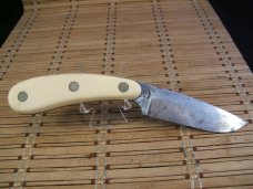 IMPERTAL 432 U.S.A. USED VINTAGE FRONTIER CARBON STEEL FIXED BLASE HUNTING & SKINNING KNIFE & SHEATH IMPERTAL 432 U.S.A. USED VINTAGE FRONTIER CARBON STEEL FIXED BLASE HUNTING & SKINNING KNIFE & SHEATH