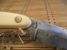 IMPERTAL 432 U.S.A. USED VINTAGE FRONTIER CARBON STEEL FIXED BLASE HUNTING & SKINNING KNIFE & SHEATH IMPERTAL 432 U.S.A. USED VINTAGE FRONTIER CARBON STEEL FIXED BLASE HUNTING & SKINNING KNIFE & SHEATH