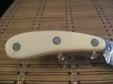 IMPERTAL 432 U.S.A. USED VINTAGE FRONTIER CARBON STEEL FIXED BLASE HUNTING & SKINNING KNIFE & SHEATH IMPERTAL 432 U.S.A. USED VINTAGE FRONTIER CARBON STEEL FIXED BLASE HUNTING & SKINNING KNIFE & SHEATH