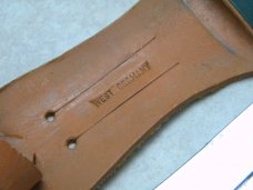 Edge Brand Solingen Germany #469 Stag Bowie Sheath Knife
