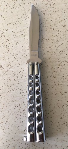 VINTAGE PARKER CUT CO JAPAN “ GYPSY “ BUTTERFLY KNIFE / SWEET PIECE VINTAGE PARKER CUT CO JAPAN “ GYPSY “ BUTTERFLY KNIFE / SWEET PIECE