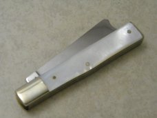Fight&#39;n Rooster Solingen Germany Pearl Tar Heel Cutlery Club 1980 Pillbuster Knife