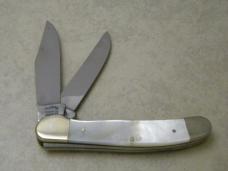 Fight&#39;n Rooster Solingen Germany Pearl The Tar Heel Club 1979 Copperhead Knife