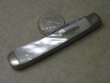 Ka-Bar Olean NY Pearl 10th Anniv. Tar Heel Show 1985 Trapper Knife Ka-Bar Olean NY Pearl 10th Anniv. Tar Heel Show 1985 Trapper Knife