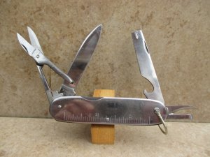 Globemaster No.68710 All Stainless Steel Utility Knife 