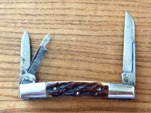 Vintage John Chatillion Sons Congress Whittler Knife New York