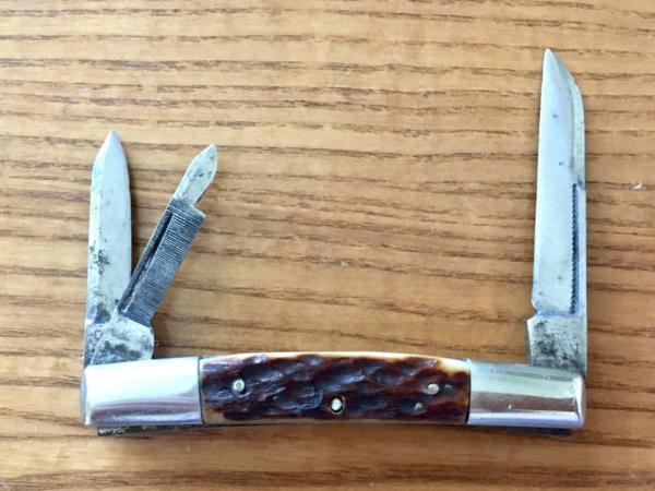 Vintage John Chatillion Sons Congress Whittler Knife New York Vintage John Chatillion Sons Congress Whittler Knife New York