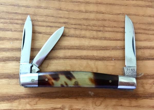 Antique Penn Cutlery Co. Congress Whittler Knife Tidioute PA. Antique Penn Cutlery Co. Congress Whittler Knife Tidioute PA.