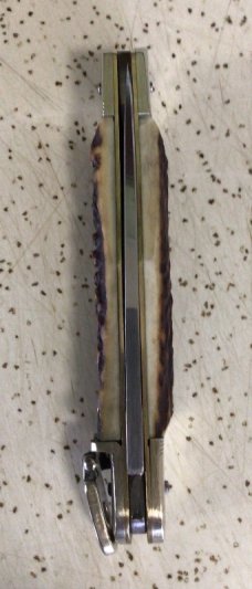 VINTAGE STAG HUBERTUS GERMANY LEVER LOCK SWITCHBLADE/PLUS a EXTRA PIECE VINTAGE STAG HUBERTUS GERMANY LEVER LOCK SWITCHBLADE/PLUS a EXTRA PIECE