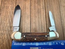 A.G. Russell Mohawk Canoe Beautiful Stag Made in 1969 A.G. Russell Mohawk Canoe Beautiful Stag Made in 1969