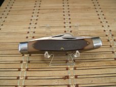 SCHRADE USA OLD TIMER 858 LUMBERJACK STOCKMAN VINT. LARGE TRIPLE BLADE FOLDING POCKET KNIFE & SHEATH SCHRADE USA OLD TIMER 858 LUMBERJACK STOCKMAN VINT. LARGE TRIPLE BLADE FOLDING POCKET KNIFE & SHEATH