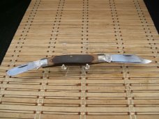 SCHRADE USA OLD TIMER 858 LUMBERJACK STOCKMAN VINT. LARGE TRIPLE BLADE FOLDING POCKET KNIFE & SHEATH SCHRADE USA OLD TIMER 858 LUMBERJACK STOCKMAN VINT. LARGE TRIPLE BLADE FOLDING POCKET KNIFE & SHEATH