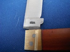 Handmade folding pocket knife from Afghanistan Handmade folding pocket knife from Afghanistan
