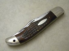 Case XX Stainless USA 6 Dot Wood 6265 SAB Folding Hunter Knife w/Leather Pouch 1974 Case XX Stainless USA 6 Dot Wood 6265 SAB Folding Hunter Knife w/Leather Pouch 1974