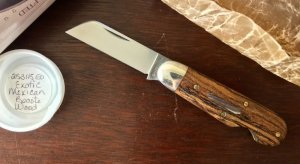 Great Eastern Cutlery Tidioute #253115EO Little Jack, Exotic Bocote Wood Handle, Used (GEC 25) 