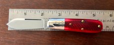 Great Eastern Cutlery Northfield #252117 Little Jack, Blood Red Saw Cut Bone Handle, New (GEC 25) Great Eastern Cutlery Northfield #252117 Little Jack, Blood Red Saw Cut Bone Handle, New (GEC 25)