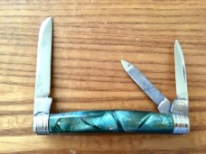 Vintage Remington Congress Whittler Knife R6765 Green Pyremite Handles 1920-1924 Vintage Remington Congress Whittler Knife R6765 Green Pyremite Handles 1920-1924