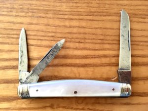 Vintage Remington Pearl Congress Whittler Knife R6764