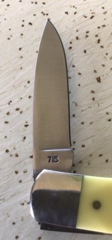 VINTAGE CAMILLUS USA #715 YELLO-JACKET LOCKBACK POCKET KNIFE/NOS/ “SWEET “ VINTAGE CAMILLUS USA #715 YELLO-JACKET LOCKBACK POCKET KNIFE/NOS/ “SWEET “