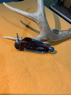 Case XX 6246R 1973 Red Bone Mariners Knife 