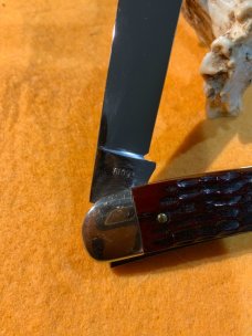 Case XX U.S.A. 61093 1965-69 Red Bone Toothpick Knife Case XX U.S.A. 61093 1965-69 Red Bone Toothpick Knife