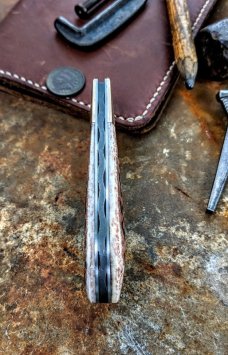 Excelsior Knife Company - Spitfire Jack - Genuine Stag Handles -1 - Custom by Chuck Hawes - NEW