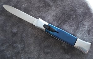 Vintage 80's Italy Stainless OTF Edge Company