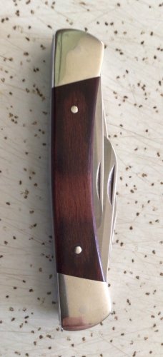 VINTAGE BUCK USA 710V 1989 BRONCO STOCKMAN POCKET KNIFE/ SWEET PIECE VINTAGE BUCK USA 710V 1989 BRONCO STOCKMAN POCKET KNIFE/ SWEET PIECE