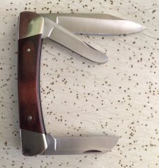 VINTAGE BUCK USA 710V 1989 BRONCO STOCKMAN POCKET KNIFE/ SWEET PIECE VINTAGE BUCK USA 710V 1989 BRONCO STOCKMAN POCKET KNIFE/ SWEET PIECE
