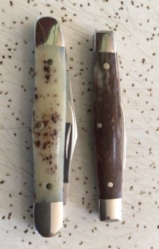 VINTAGE BONE CASE XX 1979 A62042 & 1981 A6208 “APPALOOSA” POCKET KNIVES/ SWEET PIECES VINTAGE BONE CASE XX 1979 A62042 & 1981 A6208 “APPALOOSA” POCKET KNIVES/ SWEET PIECES