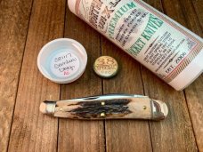 Great Eastern Cutlery Northfield 38 Special Sambar Stag BD77 Great Eastern Cutlery Northfield 38 Special Sambar Stag BD77