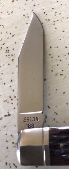 VINTAGE BONE WINCHESTER USA 1988 #29131/2 “MOOSE” POCKET KNIFE/ NOS/ GORGEOUS PIECE VINTAGE BONE WINCHESTER USA 1988 #29131/2 “MOOSE” POCKET KNIFE/ NOS/ GORGEOUS PIECE