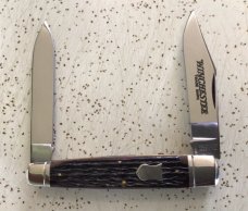 VINTAGE BONE WINCHESTER USA 1988 #29131/2 “MOOSE” POCKET KNIFE/ NOS/ GORGEOUS PIECE VINTAGE BONE WINCHESTER USA 1988 #29131/2 “MOOSE” POCKET KNIFE/ NOS/ GORGEOUS PIECE
