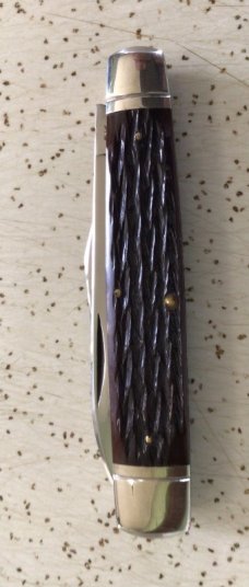VINTAGE BONE WINCHESTER USA 1988 #29131/2 “MOOSE” POCKET KNIFE/ NOS/ GORGEOUS PIECE VINTAGE BONE WINCHESTER USA 1988 #29131/2 “MOOSE” POCKET KNIFE/ NOS/ GORGEOUS PIECE