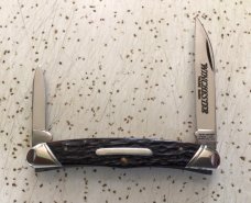 VINTAGE BONE WINCHESTER USA 1988 #2935 WHARNCLIFFE HALF WHITTLER POCKET KNIFE/NOS/ MINT PIECE VINTAGE BONE WINCHESTER USA 1988 #2935 WHARNCLIFFE HALF WHITTLER POCKET KNIFE/NOS/ MINT PIECE