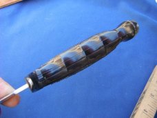 Alce 7" fixed blade knife with leather sheath, made in Spain Alce 7" fixed blade knife with leather sheath, made in Spain
