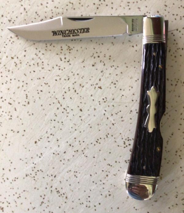 VINTAGE BONE WINCHESTER USA 1988 #1927 BANANA LOCKBACK KNIFE/NOS/ “SWEETS 4 THE SWEET” /“BEAUTIFUL “ VINTAGE BONE WINCHESTER USA 1988 #1927 BANANA LOCKBACK KNIFE/NOS/ “SWEETS 4 THE SWEET” /“BEAUTIFUL “