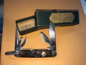 Ulster Dwight Divine Girl Scout Knife with Original Box