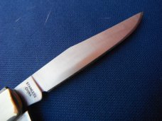 NOS/NIB Pine Knot mini trapper pocket knife Brown Jigged Bone #pk0007Br NOS/NIB Pine Knot mini trapper pocket knife Brown Jigged Bone #pk0007Br