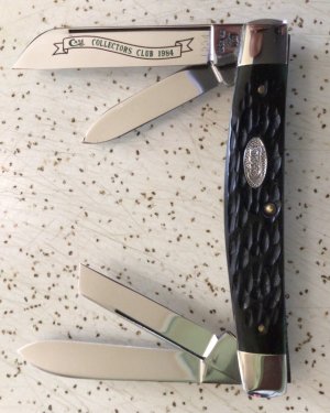 VINTAGE BONE CASE XX 1984 #664088 CASE COLLECTORS CLUB CONGRESS KNIFE/ “SWEET PIECE “