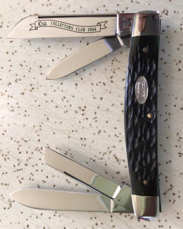 VINTAGE BONE CASE XX 1984 #664088 CASE COLLECTORS CLUB CONGRESS KNIFE/ “SWEET PIECE “ VINTAGE BONE CASE XX 1984 #664088 CASE COLLECTORS CLUB CONGRESS KNIFE/ “SWEET PIECE “