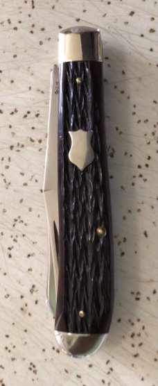 VINTAGE BONE WINCHESTER USA 1989 #29041/2 TRAPPER POCKET KNIFE/NOS/ and GORGEOUS VINTAGE BONE WINCHESTER USA 1989 #29041/2 TRAPPER POCKET KNIFE/NOS/ and GORGEOUS