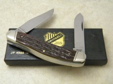 John Primble India Steel Works 1989 Bone 4986 Perfect Texas Jack Knife John Primble India Steel Works 1989 Bone 4986 Perfect Texas Jack Knife