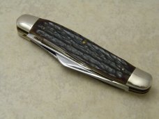 John Primble India Steel Works 1987 Bone Stockman Knife NIB John Primble India Steel Works 1987 Bone Stockman Knife NIB