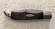 VINTAGE CASE XX 1978 #6165 SAB FOLDING POCKET/HUNTING KNIFE / 43 year old KNIFE is MINT VINTAGE CASE XX 1978 #6165 SAB FOLDING POCKET/HUNTING KNIFE / 43 year old KNIFE is MINT